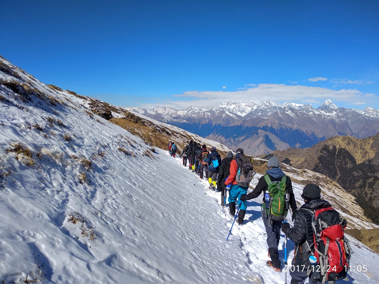 Enroute Kuari Pass