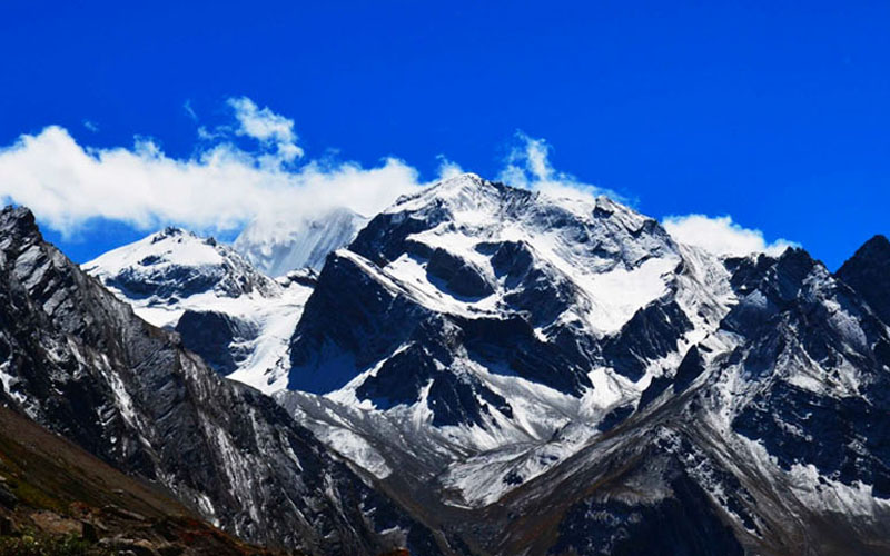 Om Parvat View From Kalapani
